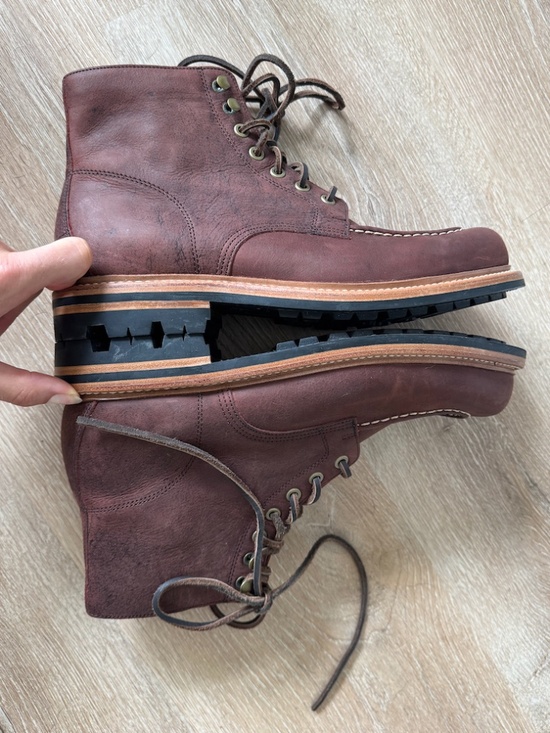Grant Stone Dark Burgundy Boot in Size 10 main image 10